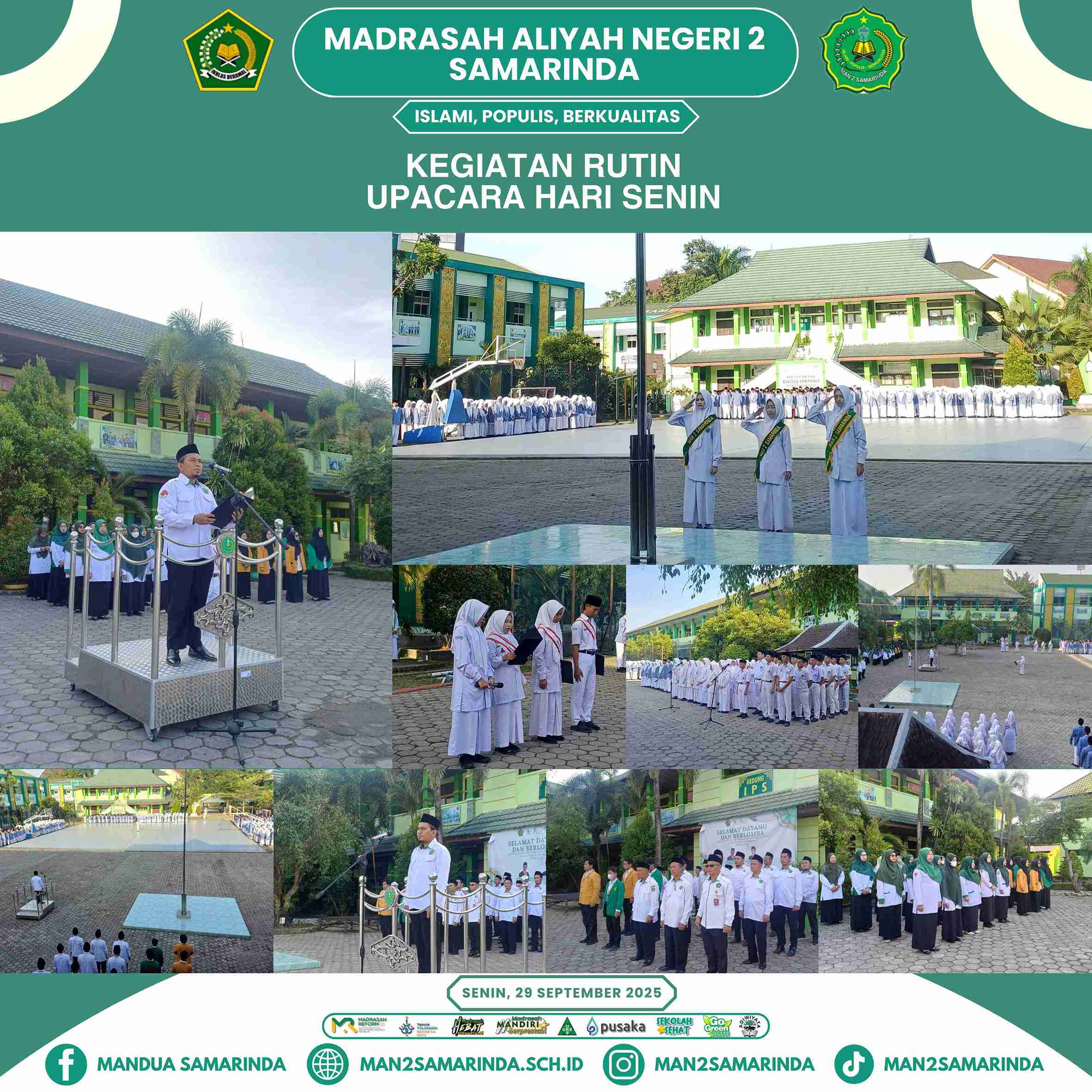 Amanat Upacara: Tekankan Disiplin dan Penguasaan Bahasa